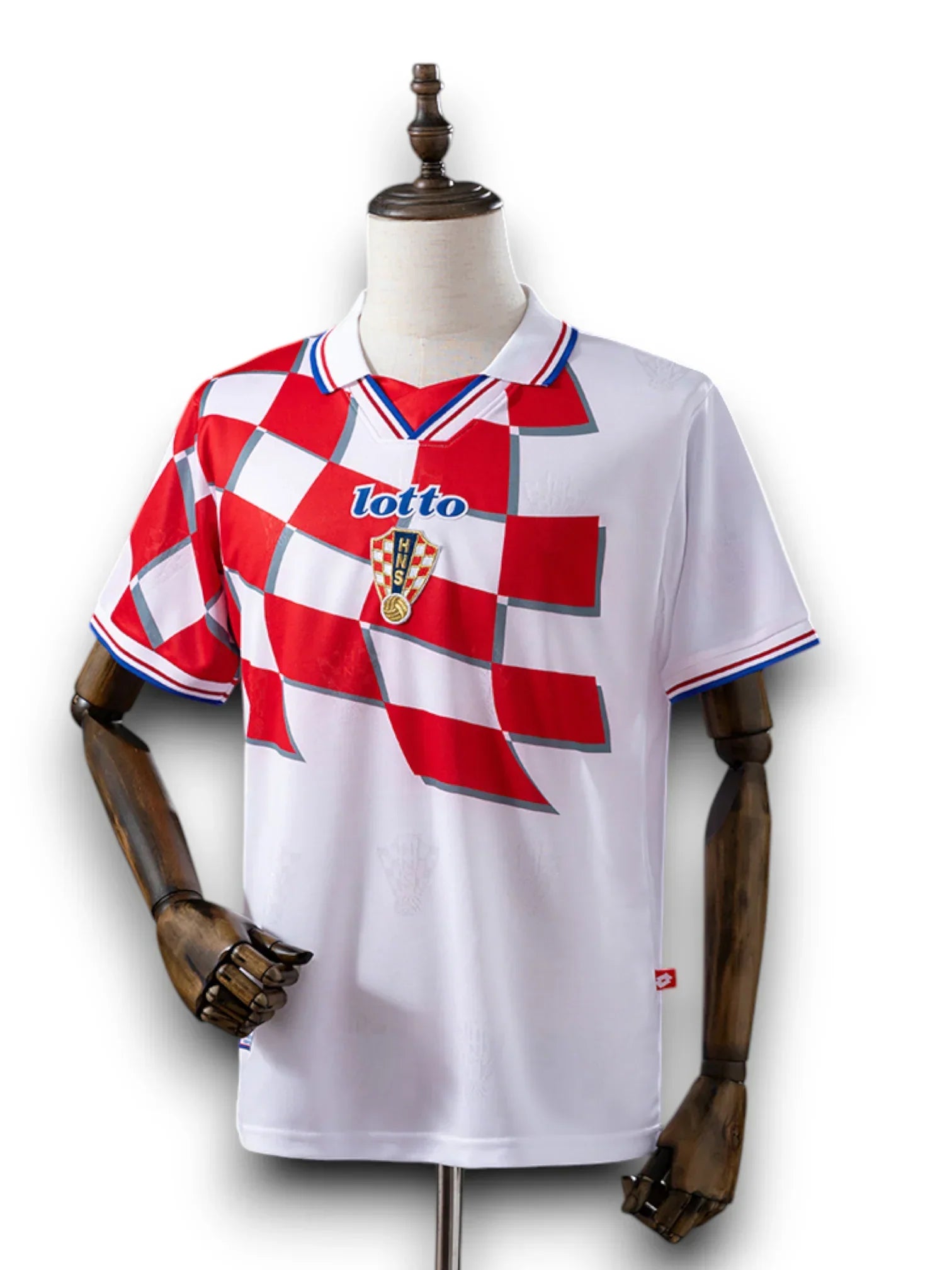 Croatia 1998 World Cup Home Retro Jersey