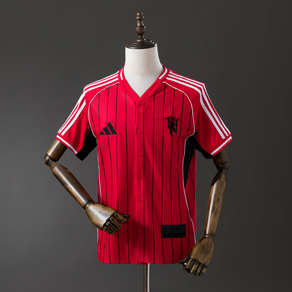 Manchester United 25/26 Baseball Jersey