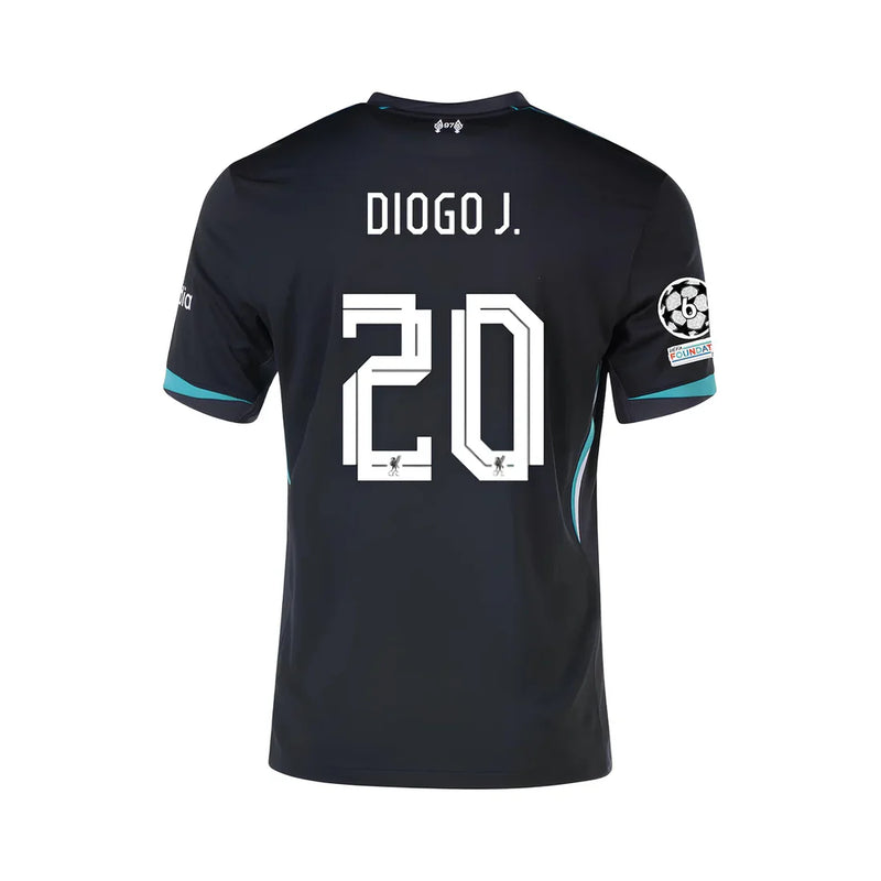 Diogo J 20 Liverpool Away 24/25 - Fan Version