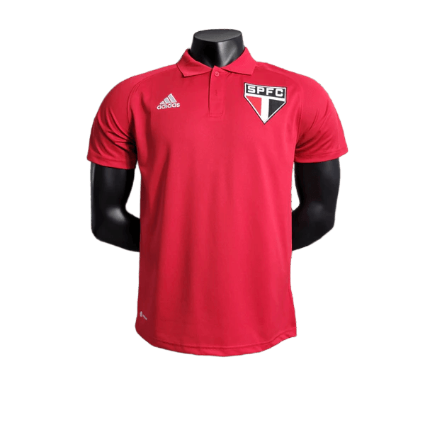 Sao Paulo 23/24 Polo Edition Jersey - Red - Fan Version