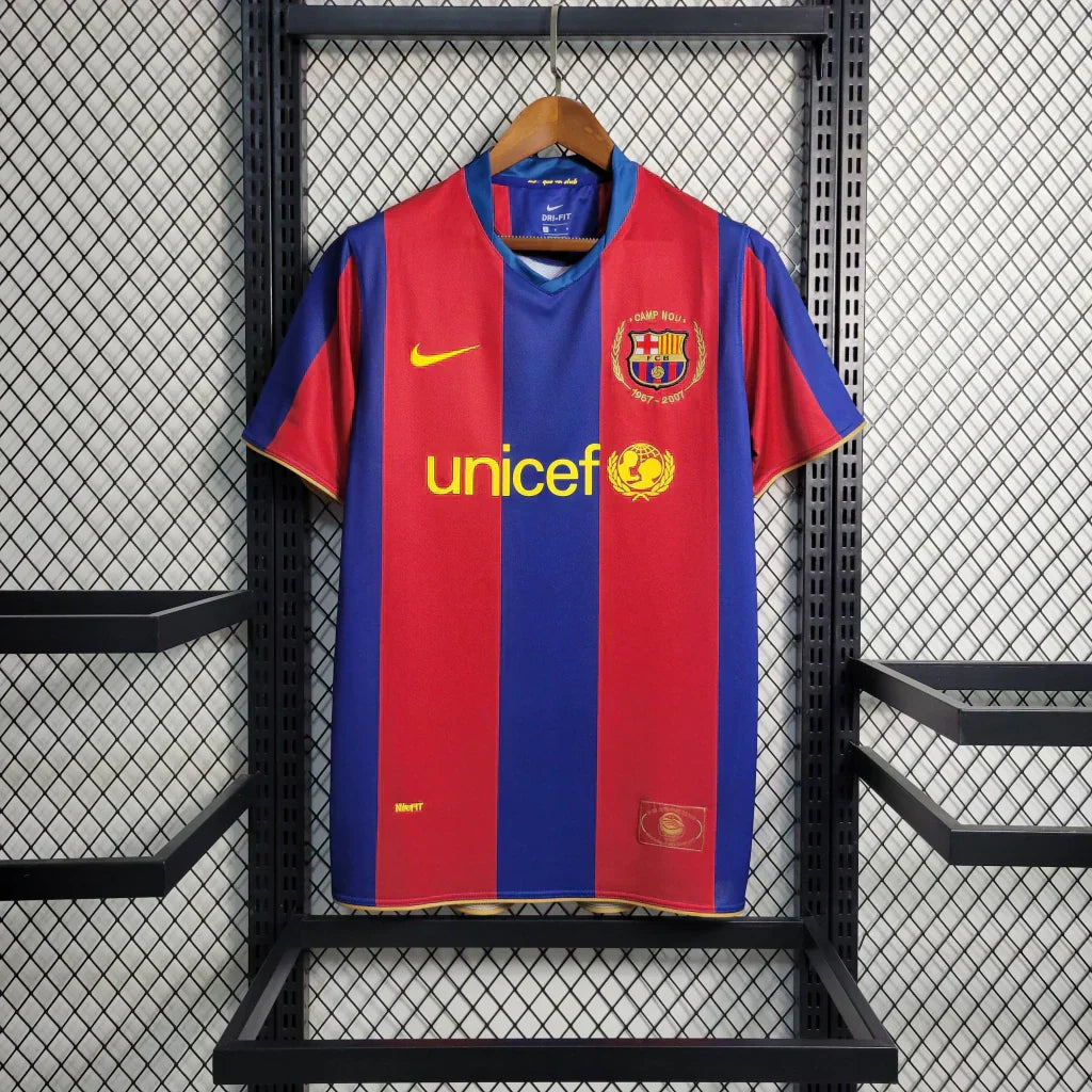 Barcelona Home 07/08 - Retro Version