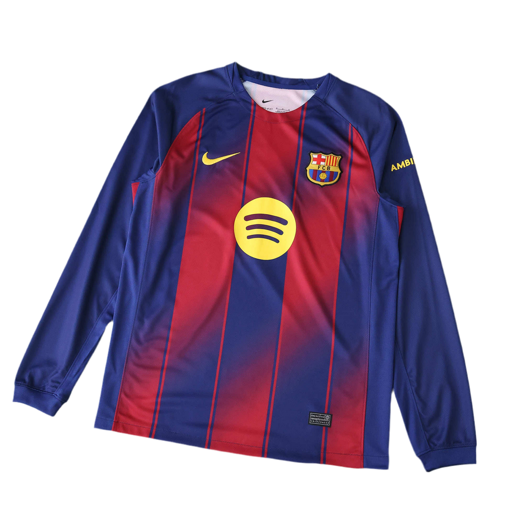 Barcelona Home 25/26 Long Sleeve - Fan Version