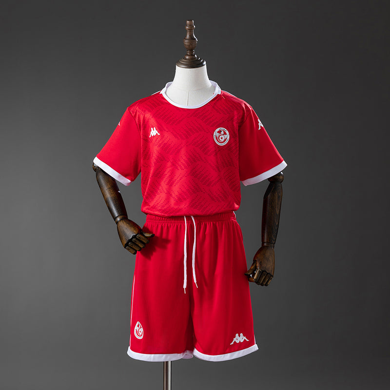 Tunisia Home 2026/27 Kids Kit