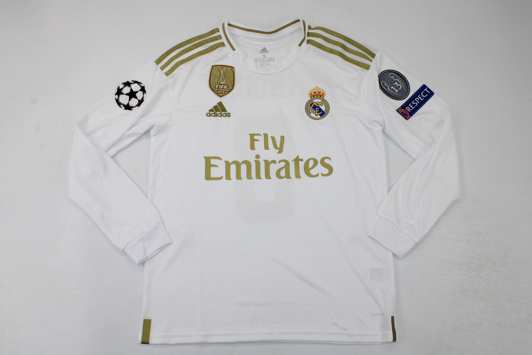 Real Madrid 2019/20 Long Sleeve - Retro Version