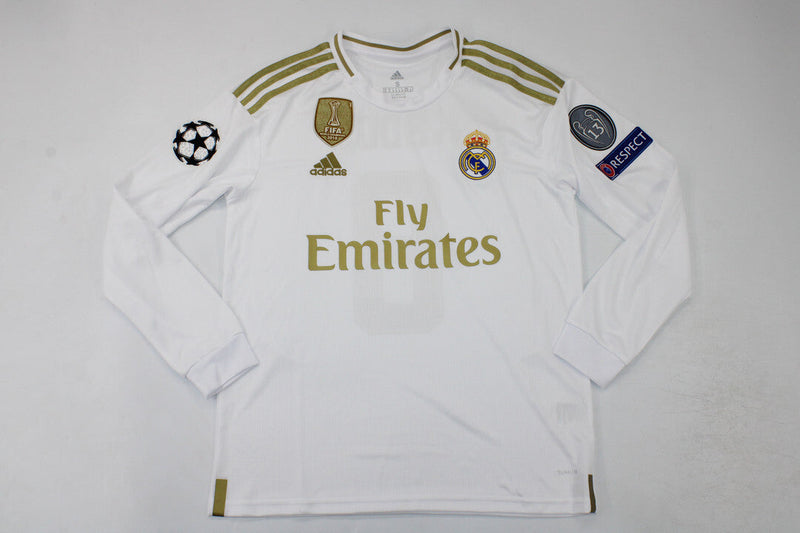 Real Madrid 2019/20 Long Sleeve - Retro Version