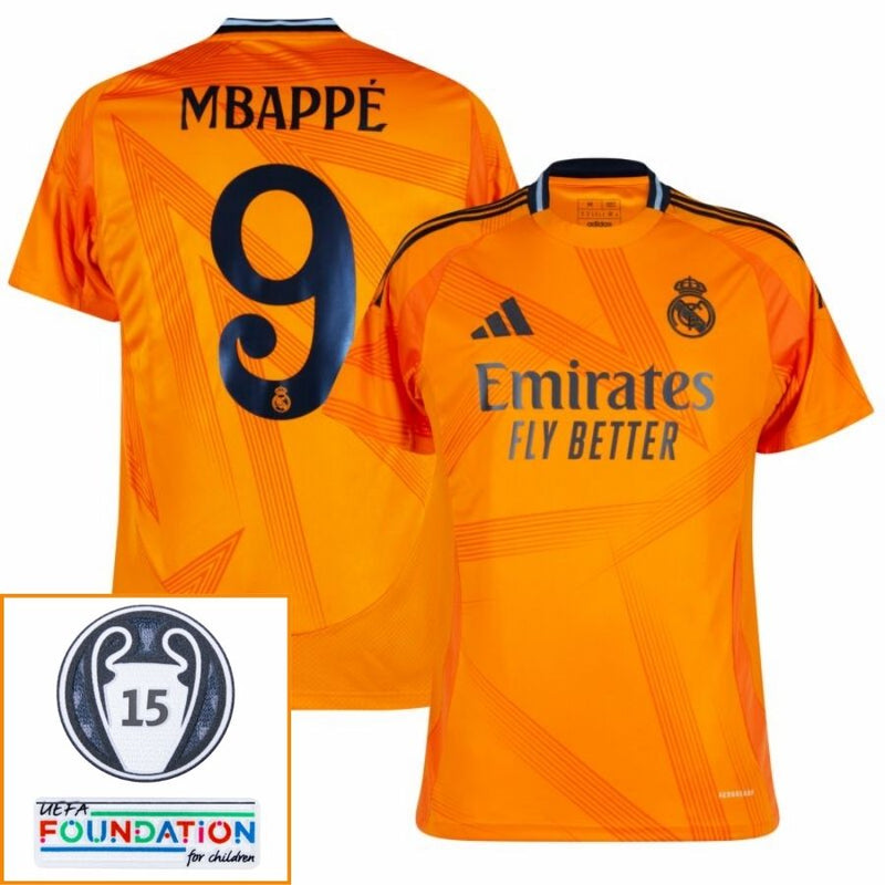 Real Madrid Mbappé 9 Away Fan Jersey 2024/25