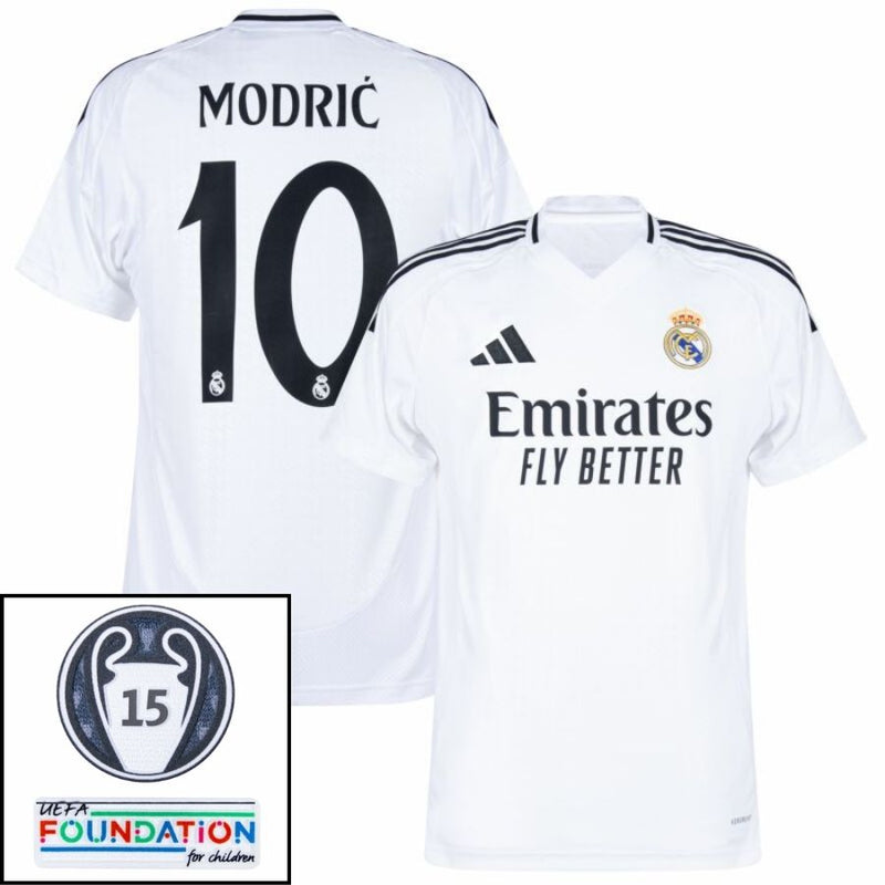 Real Madrid Modric 10 Home Fan Jersey 2024/25