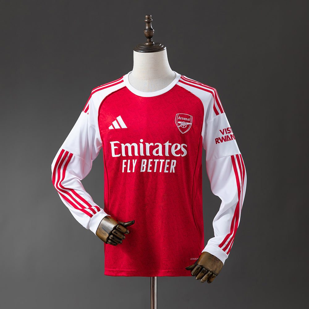 Arsenal 25/26 Home Long Sleeve - Fan Edition