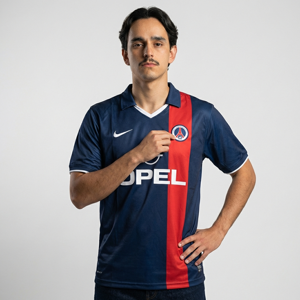 Paris Saint-Germain (PSG) 2001 I Home Jersey - Retro Version
