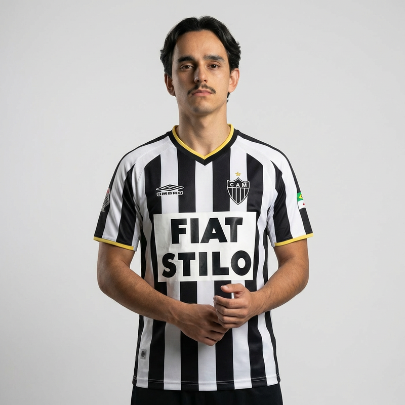 Atlético Mineiro Home 2003 - Retro Version