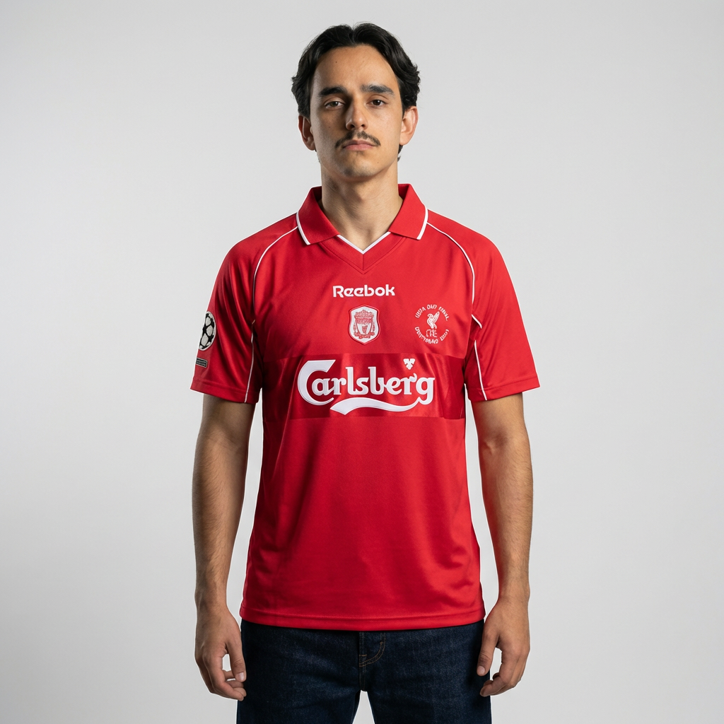 Liverpool 00/01 I Home Jersey - Retro Version