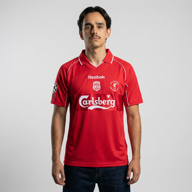 Liverpool 00/01 I Home Jersey - Retro Version