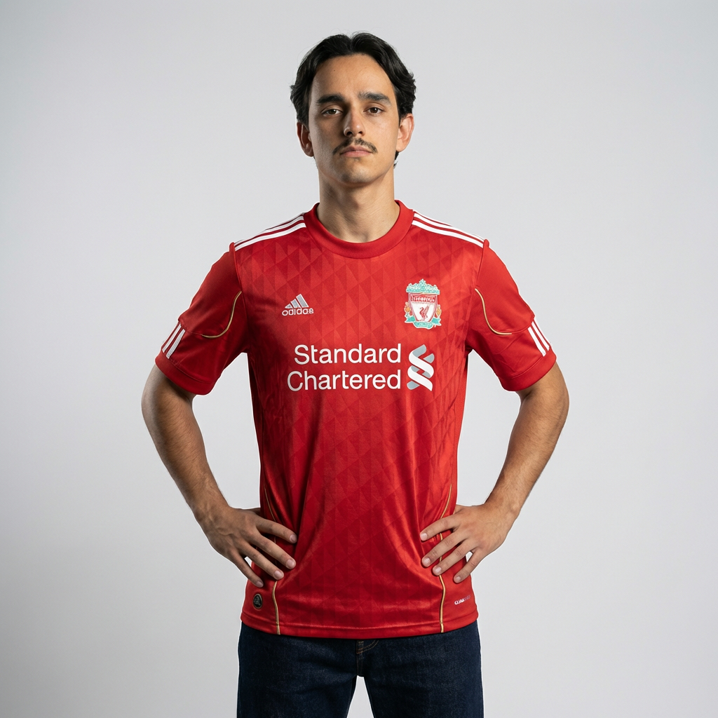 Liverpool 2010 I Home Jersey - Retro Version