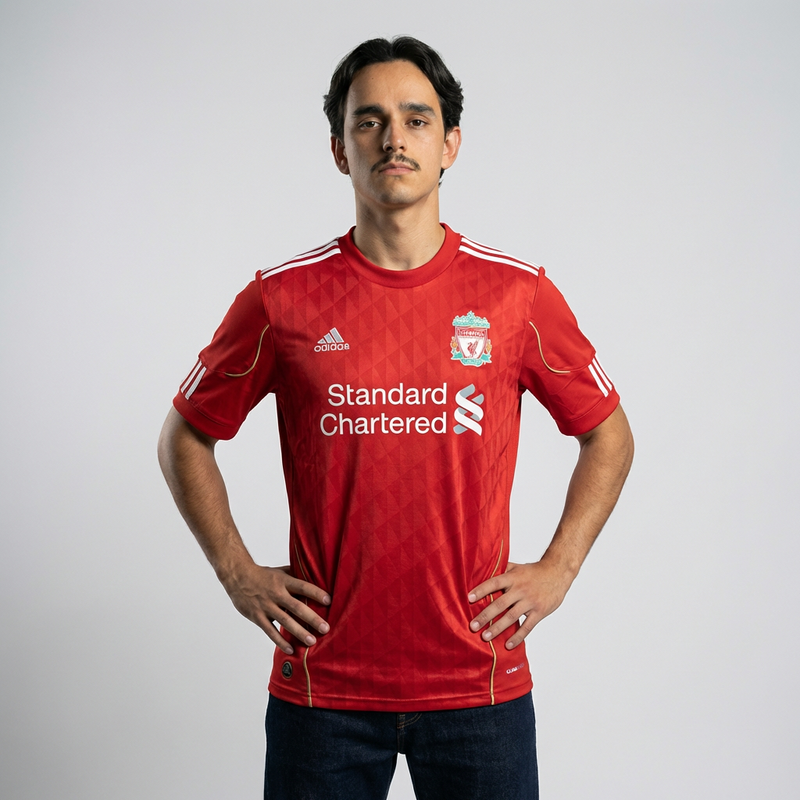 Liverpool 2010 I Home Jersey - Retro Version