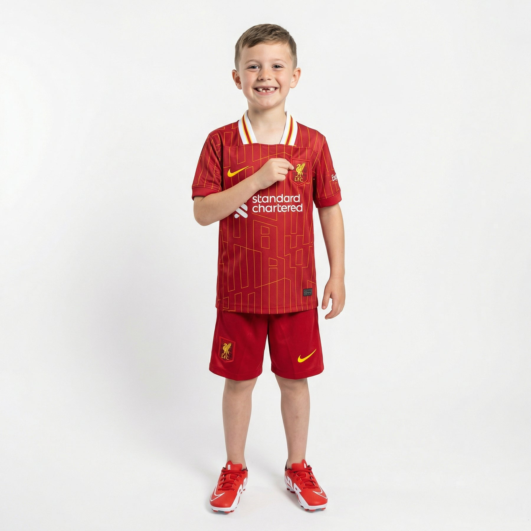 Liverpool Home 2024/25 Kids Kit