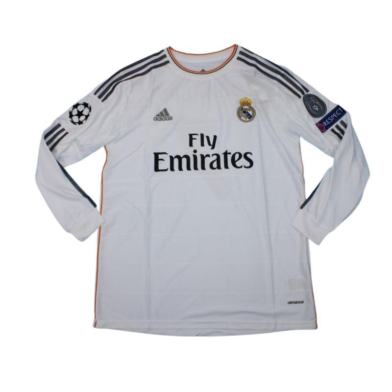 Real Madrid 2013/14 Jersey Long Sleeve Retro Version