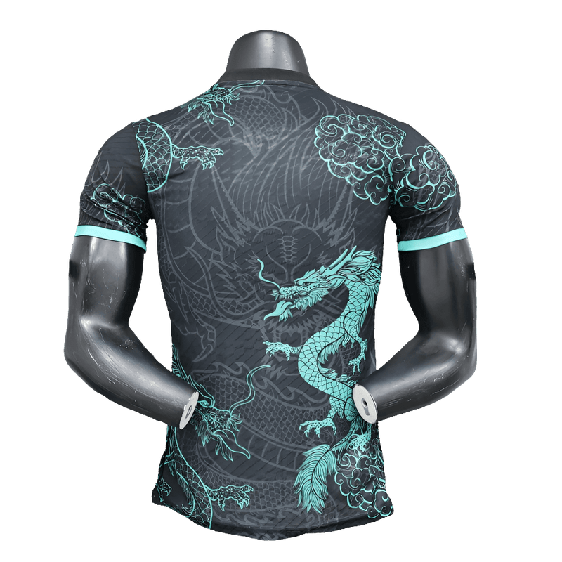 Real Madrid 25/26 Special Edition Jersey - Black and Light Blue - Player Version