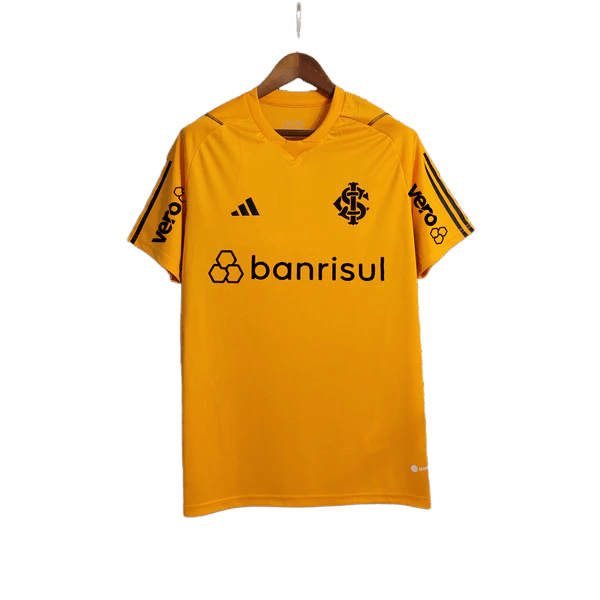 Internacional 23/24 Training Jersey - Orange - All Sponsors - Fan Version