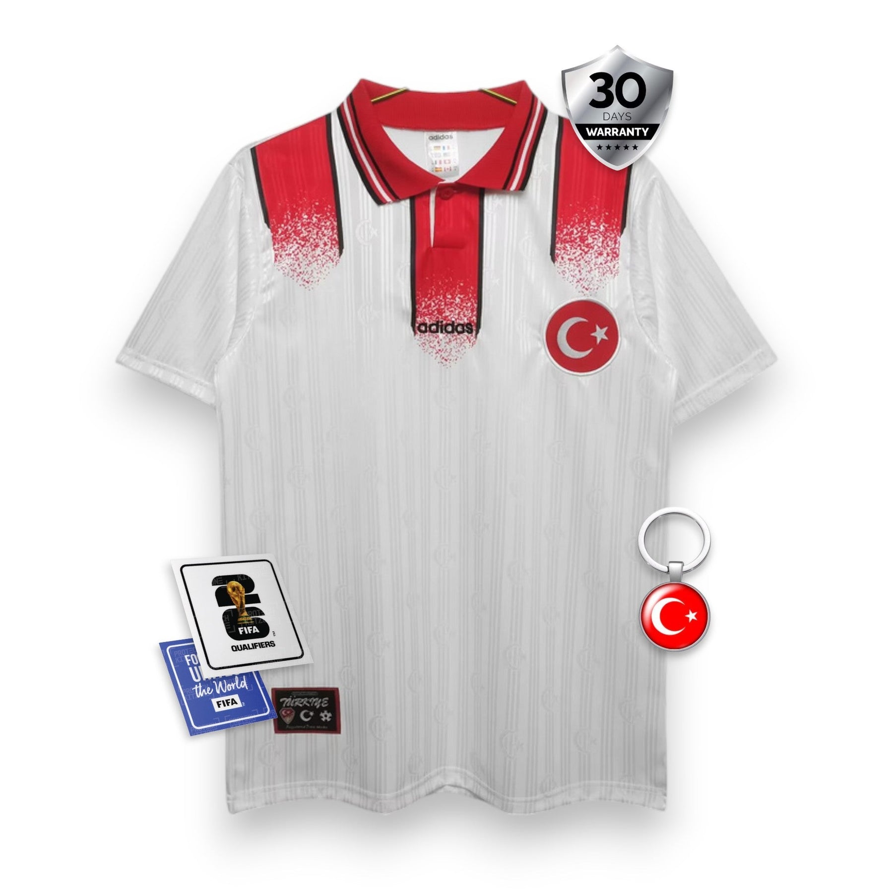 Turkey 1990 Away - Retro Version
