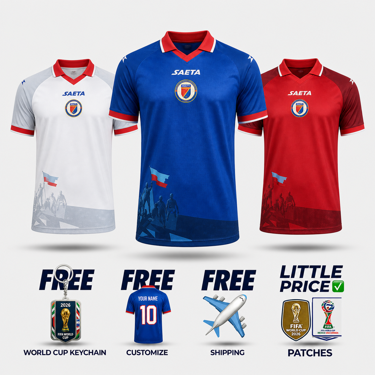 COMBO Haiti 2026 World Cup - Fan Version