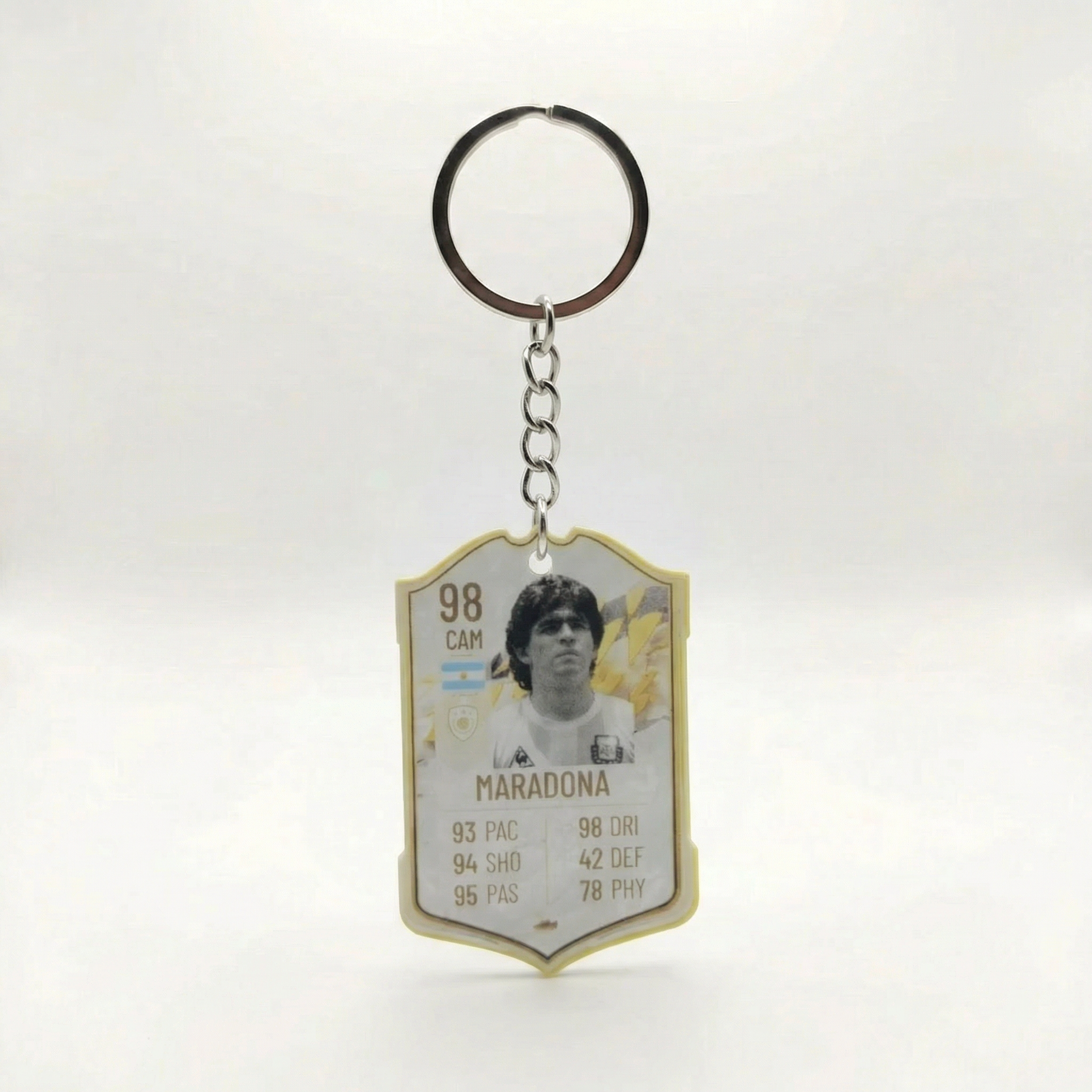 Maradona Icon Keychain
