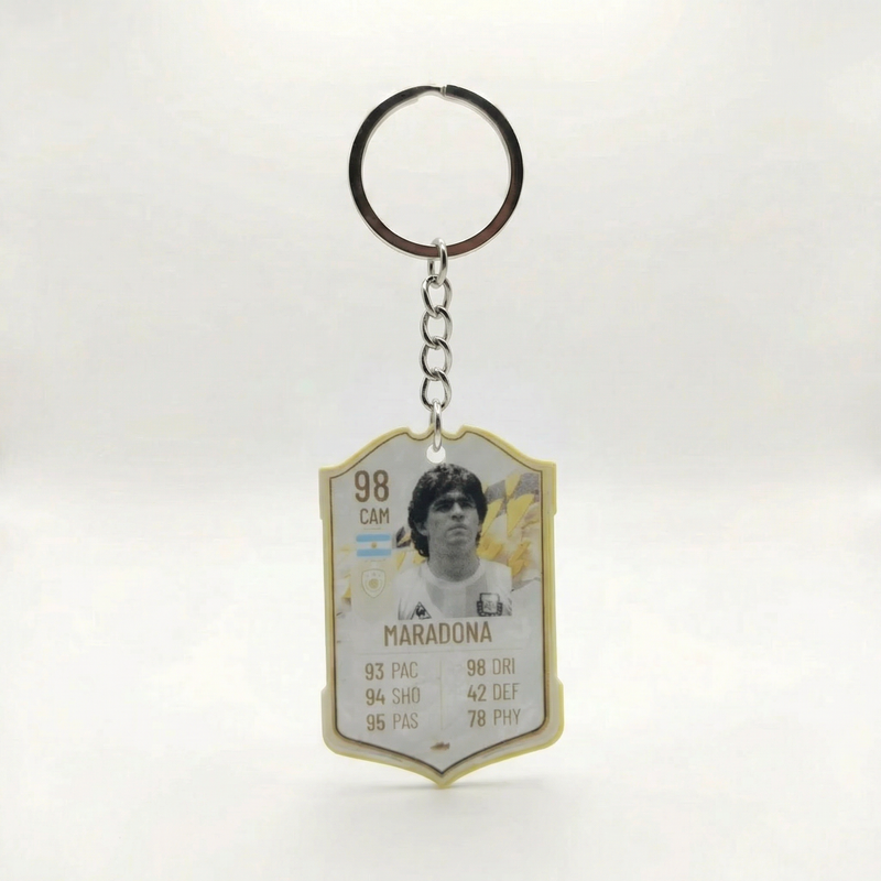 Maradona Icon Keychain