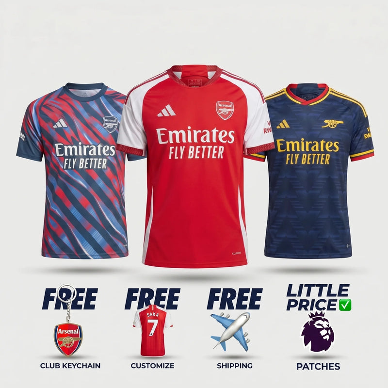COMBO Arsenal - Home, Away and Pre-Matching 2026/27