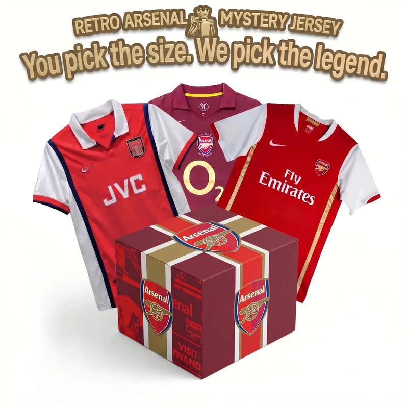 🏆 MYSTERY RETRO ARSENAL JERSEY