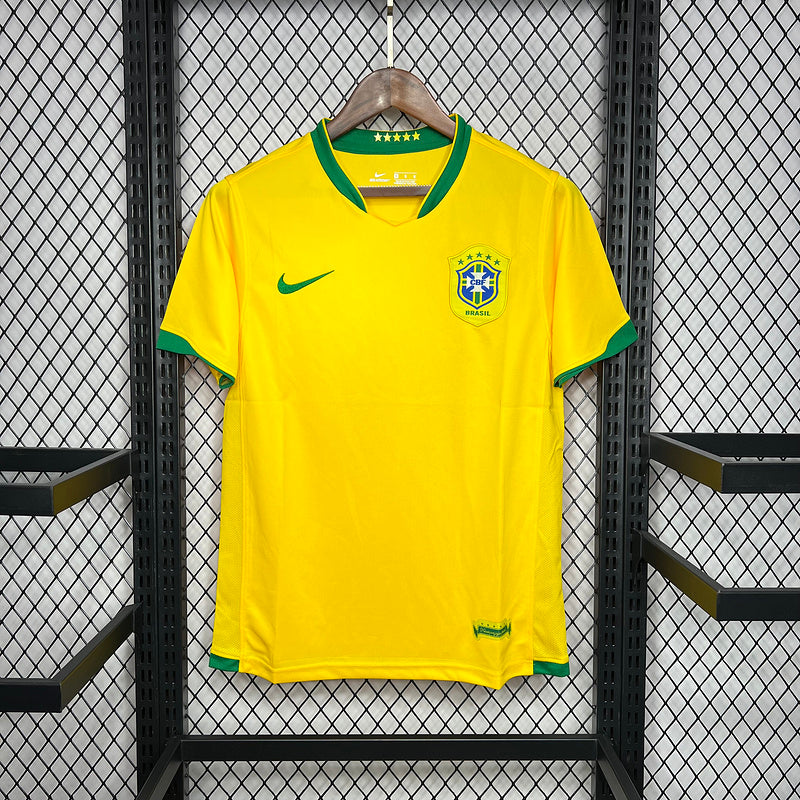 Jersey Brazil Home Retro 2006