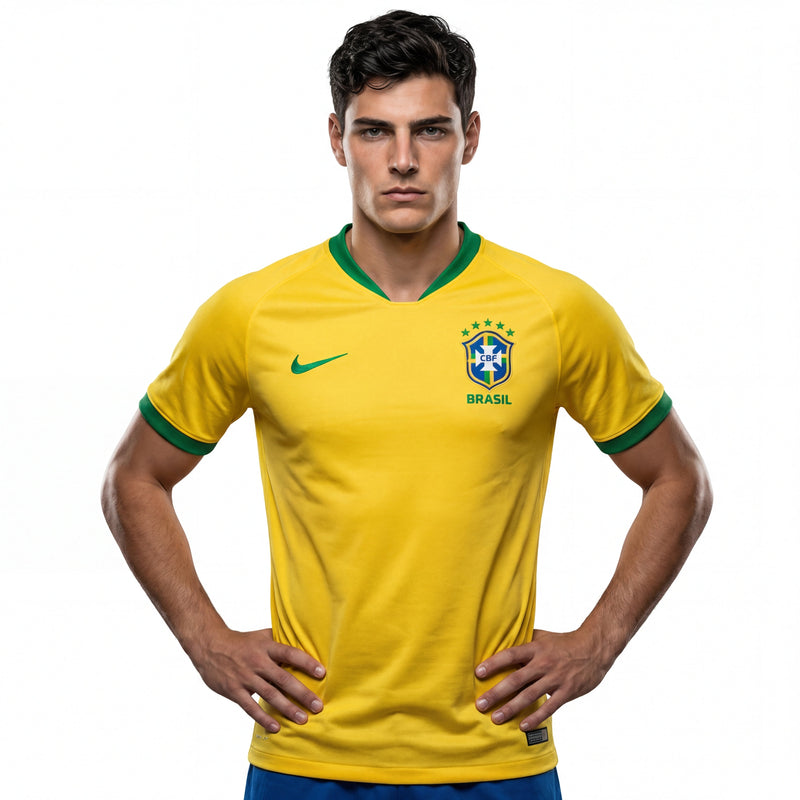 Jersey Brazil Home Retro 2006