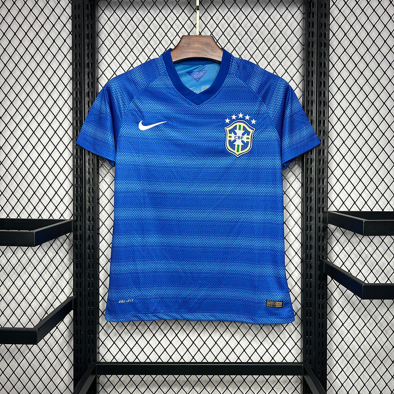 Jersey Brazil Away Retro 2014