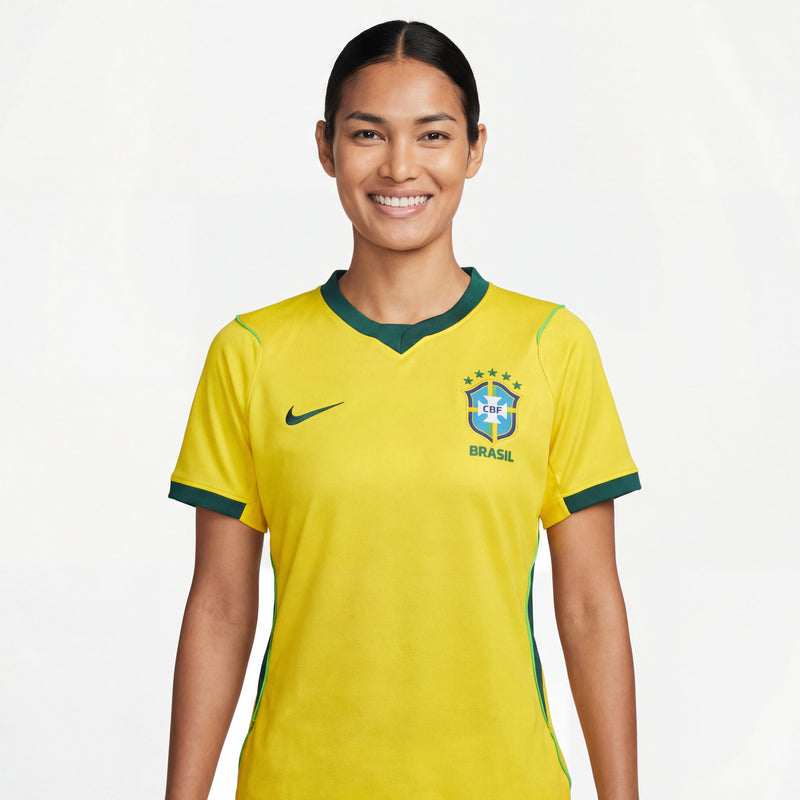 Jersey Woman Brazil 2026 Worldcup Nike - Yellow